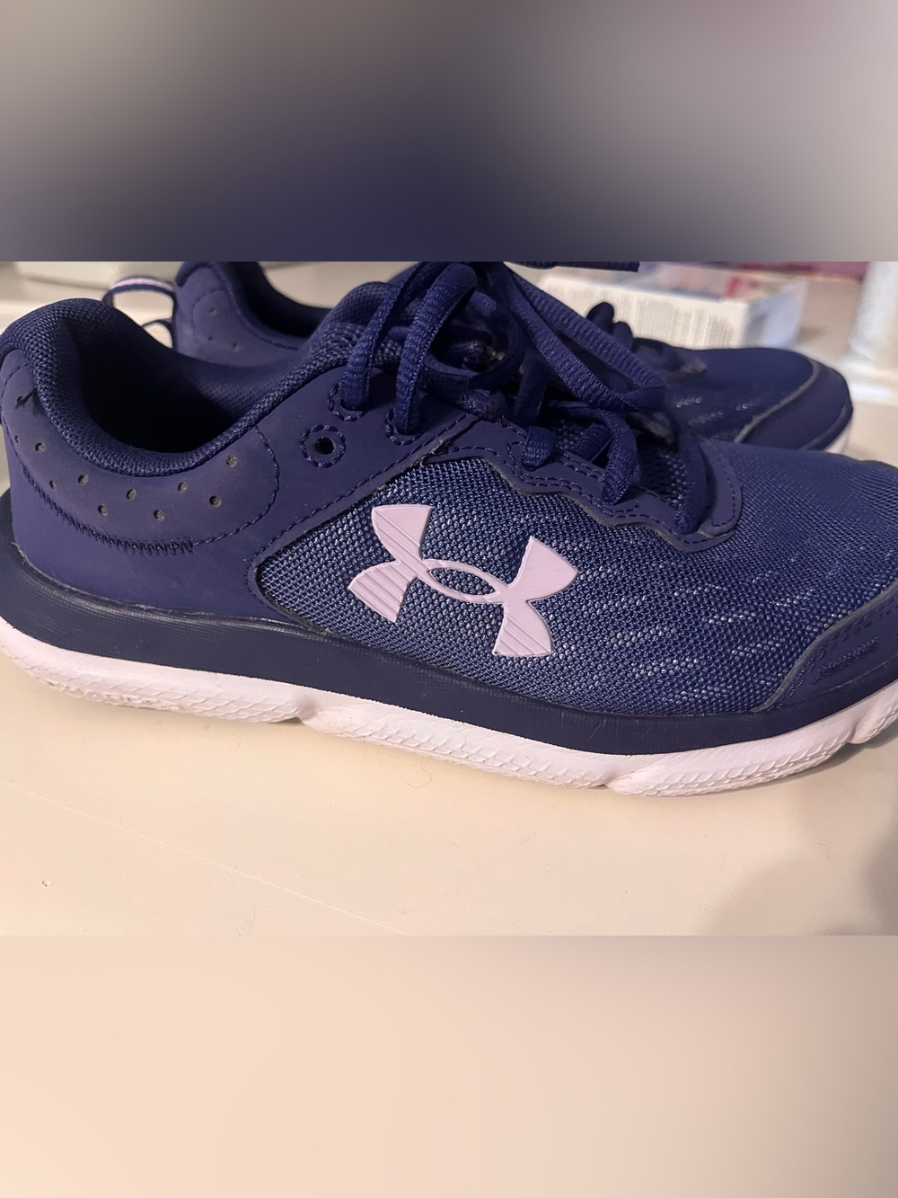 Under Armour Ladies Purple ans Lilac Athletic Shoes